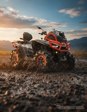 セグウェイの新型ATV「AT10 W MUD」