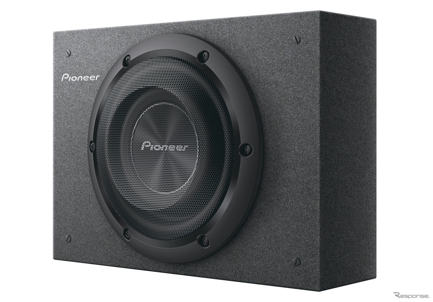 「ボックスサブウーファー（非パワードタイプ）」の一例（カロッツェリア・TS-WX2030）。