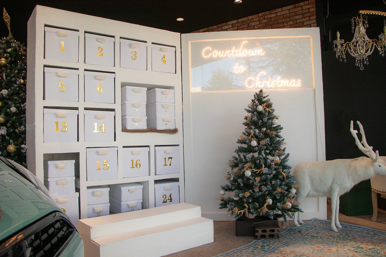 MINI西東京の「Countdown to Christmas! ひとつずつ扉を開けるたび、心が踊るクリスマス」