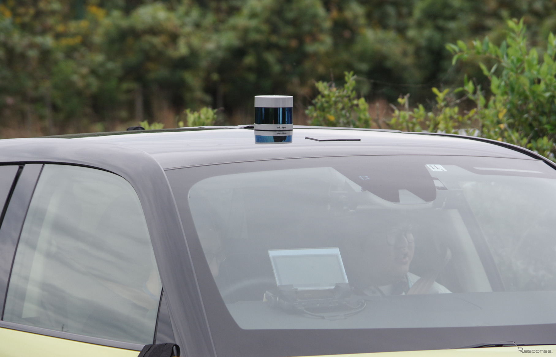 アステモの自操支援技術MDS試験車に搭載されたLiDER