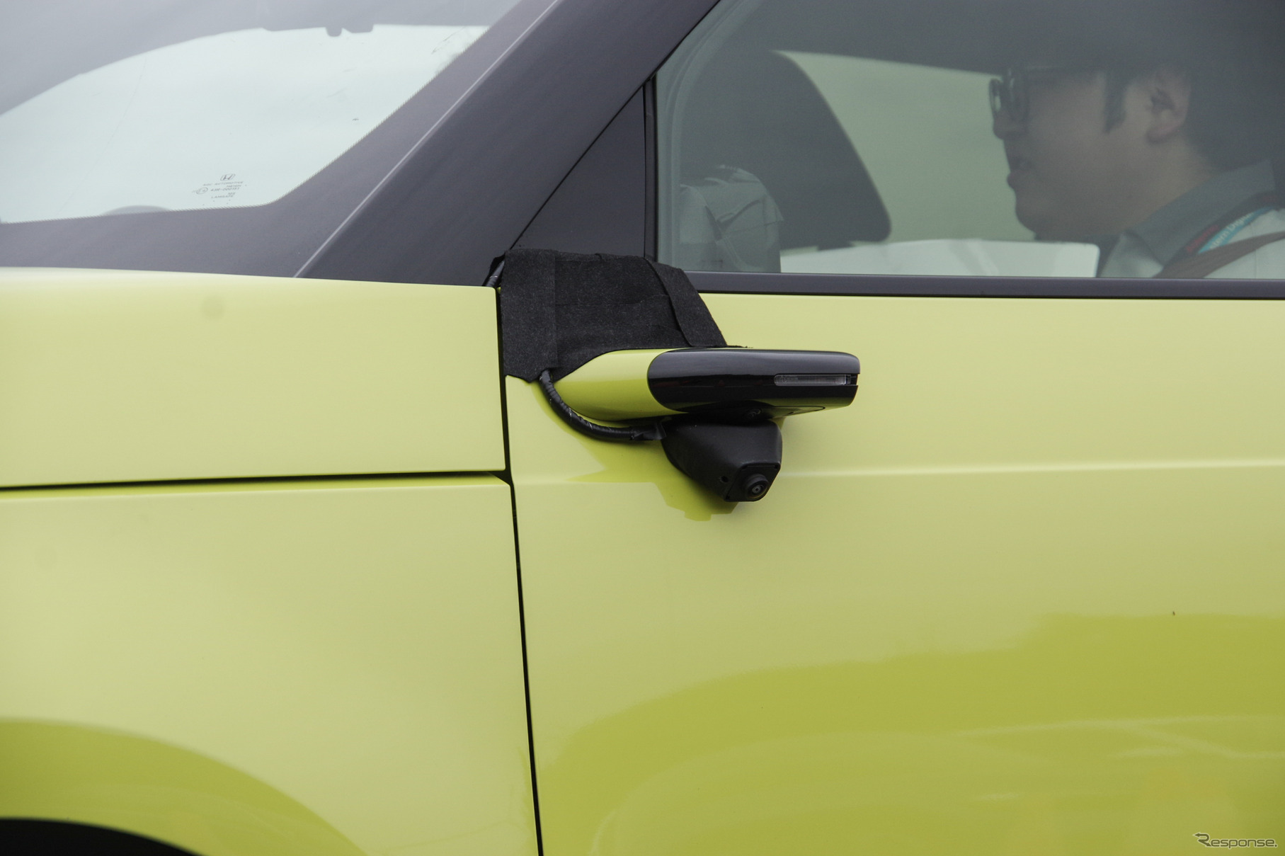 サイドカメラが増設されていた