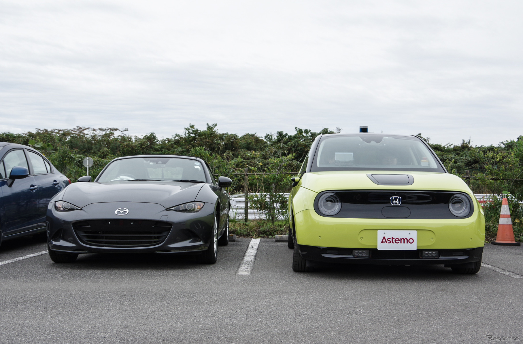 アステモの自操支援技術MDS（マニュアルドラビングサポート）で完璧な駐車ができた