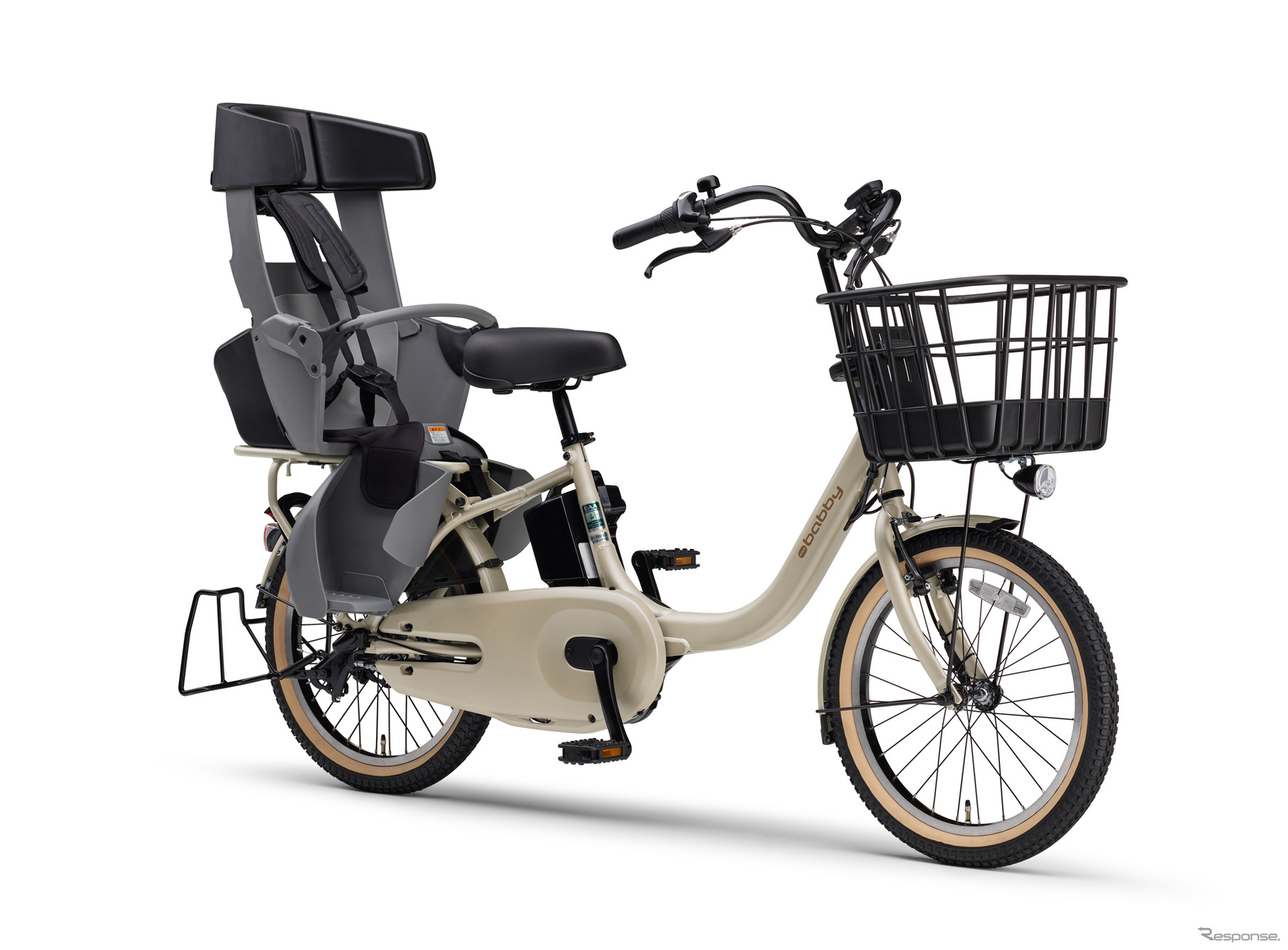 ヤマハ PAS babby（マットグレイッシュベージュ）