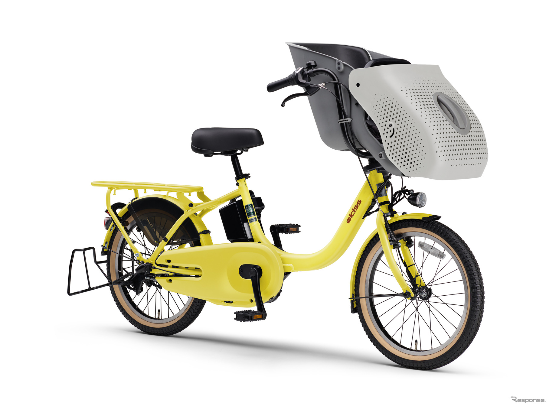 ヤマハ PAS kiss（マットマーガレットイエロー）