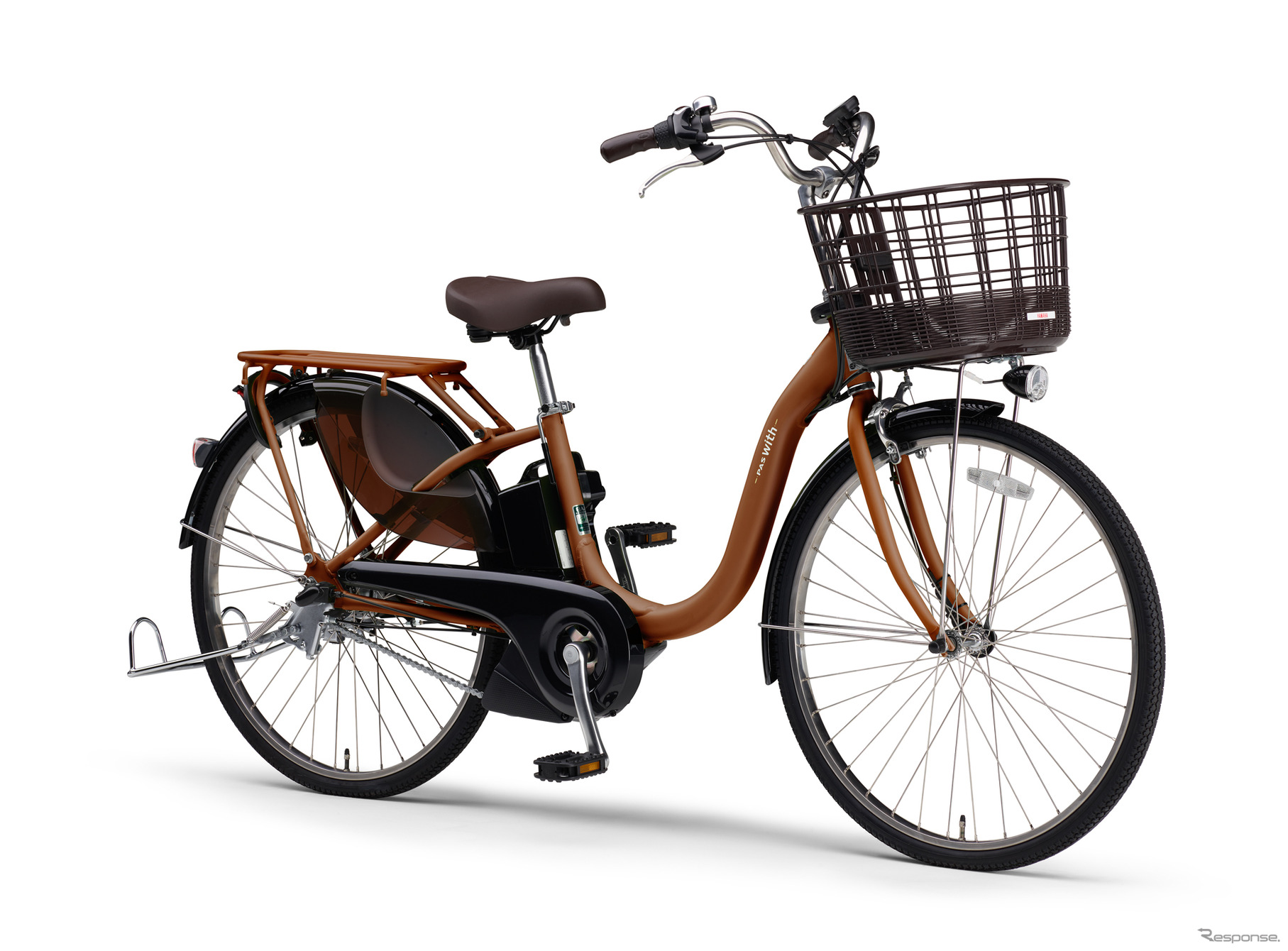 ヤマハ PAS With（マットナチュラルブラウン）