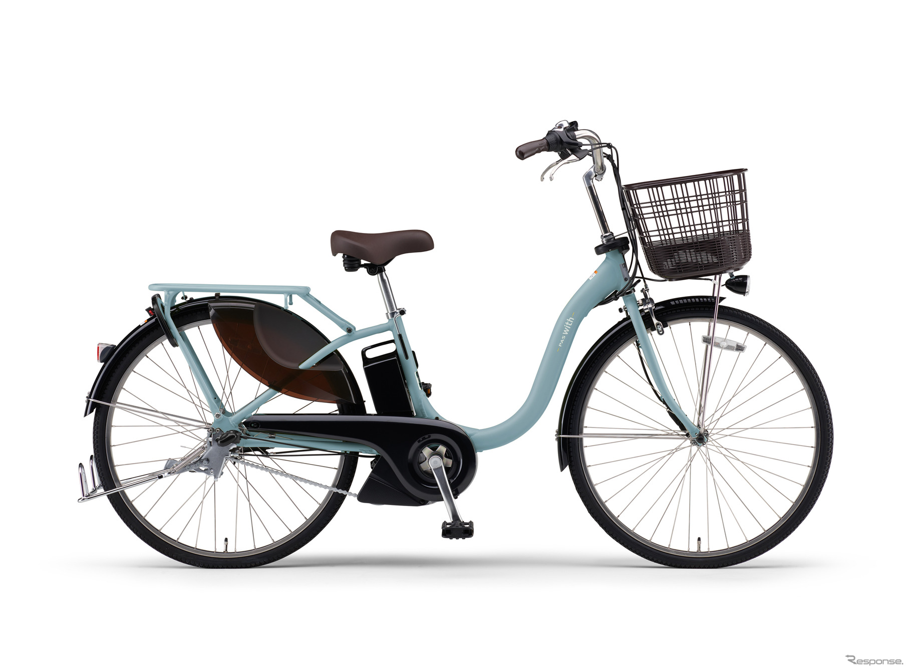 ヤマハ PAS With（マットスモーキーブルー）