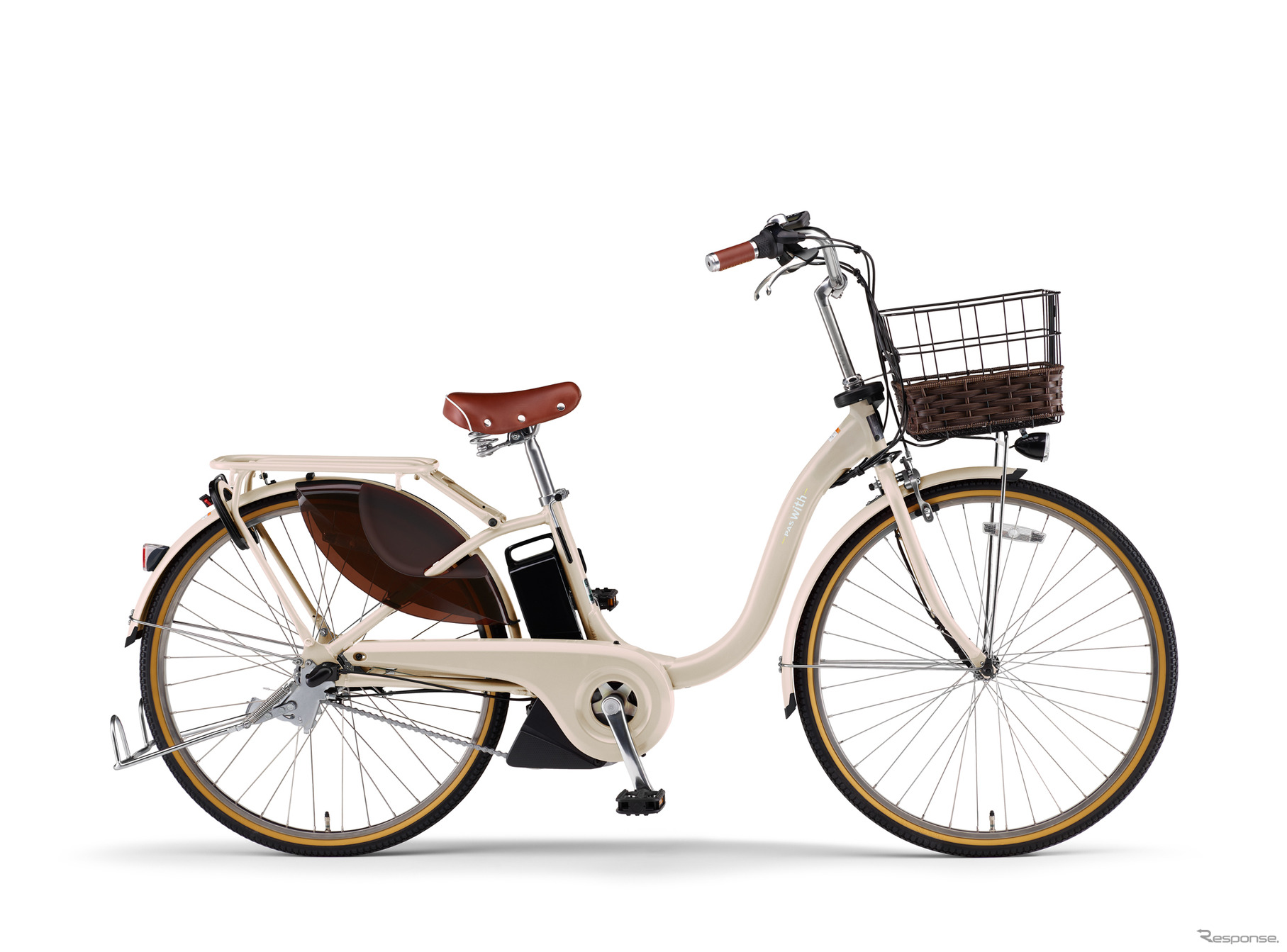 ヤマハ PAS With DX（マットオーロラベージュ）