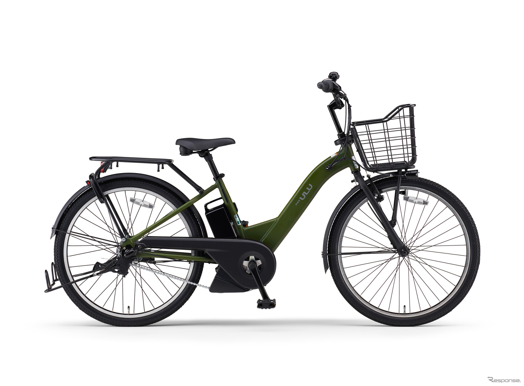 ヤマハ PAS ULU（マットカーキグリーン）