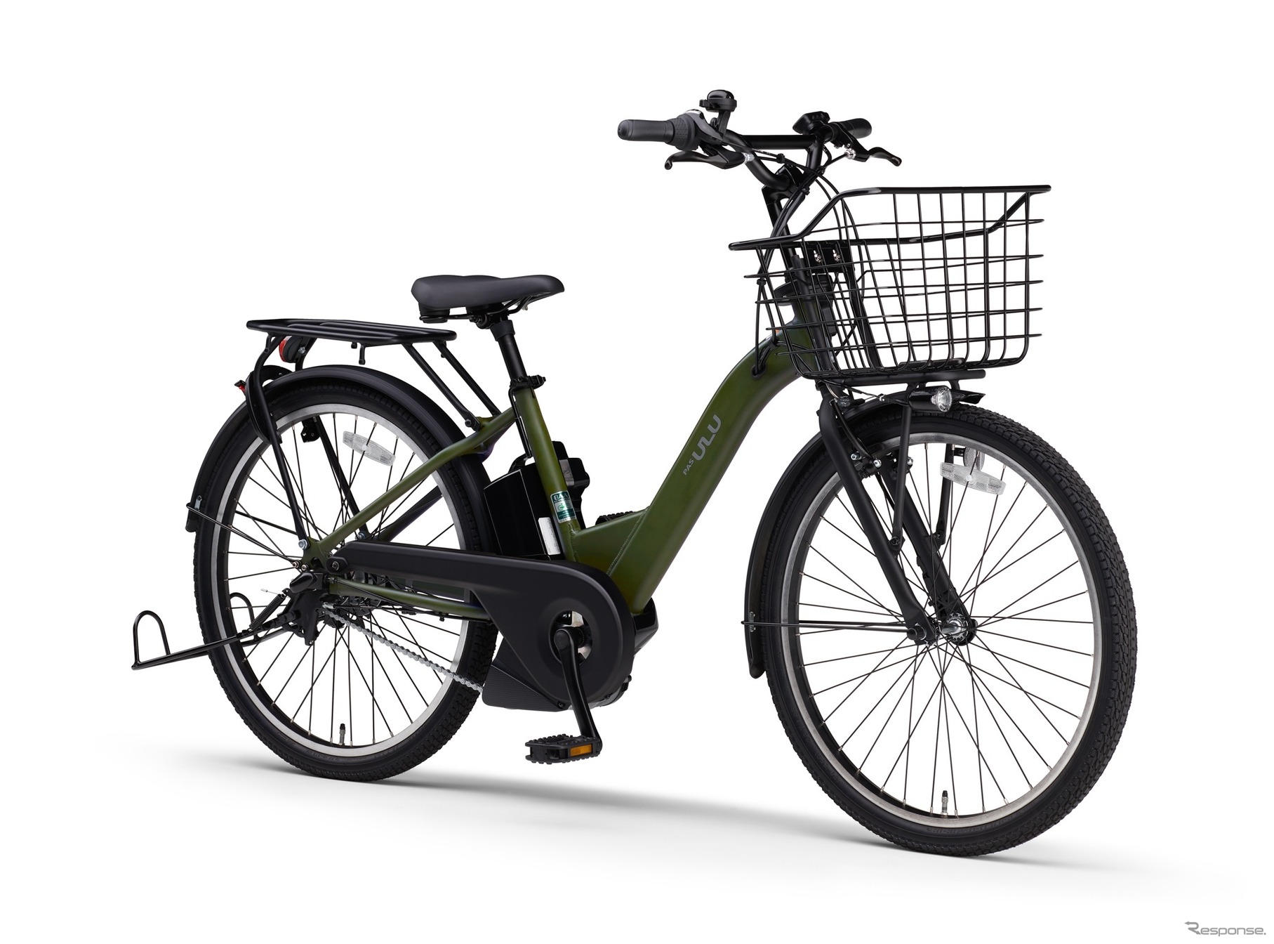 ヤマハ PAS ULU（マットカーキグリーン）