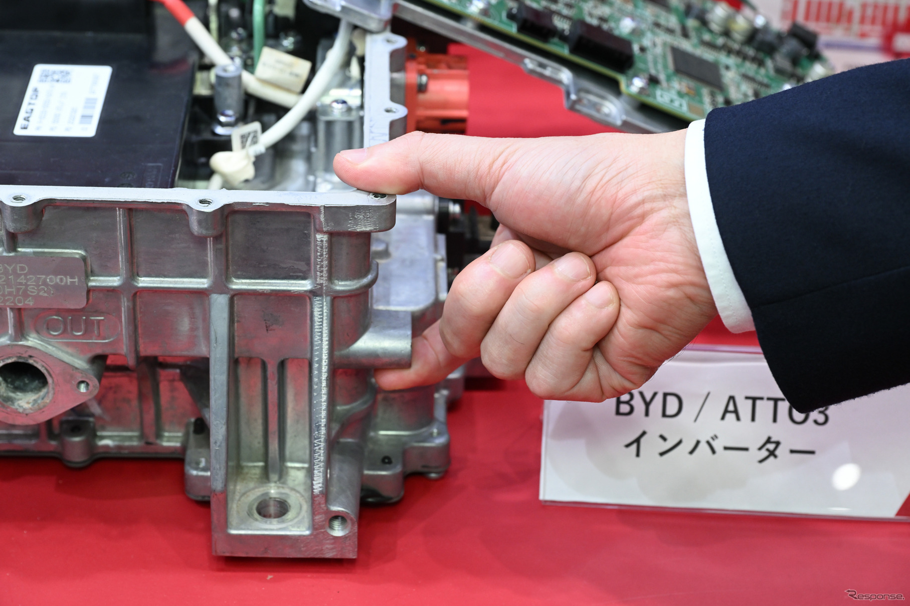 BYDのEV「ATTO3」に搭載されているインバーター