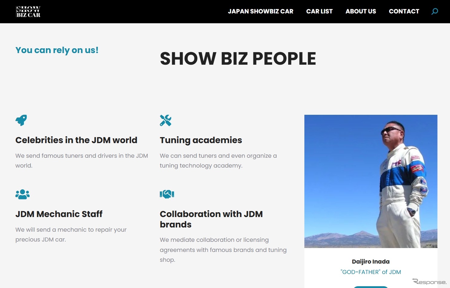 JDM界の著名人も派遣、イベントやメカニックアカデミーなどの開催も