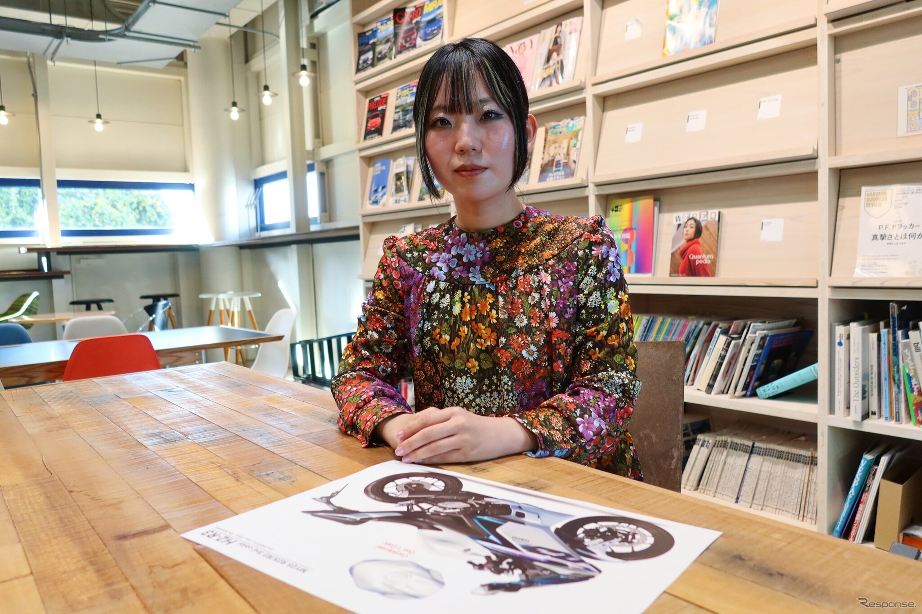 「Z世代の価値観にも、微妙な変化が起こっている」と話すデザイン企画の溝越万莉さん