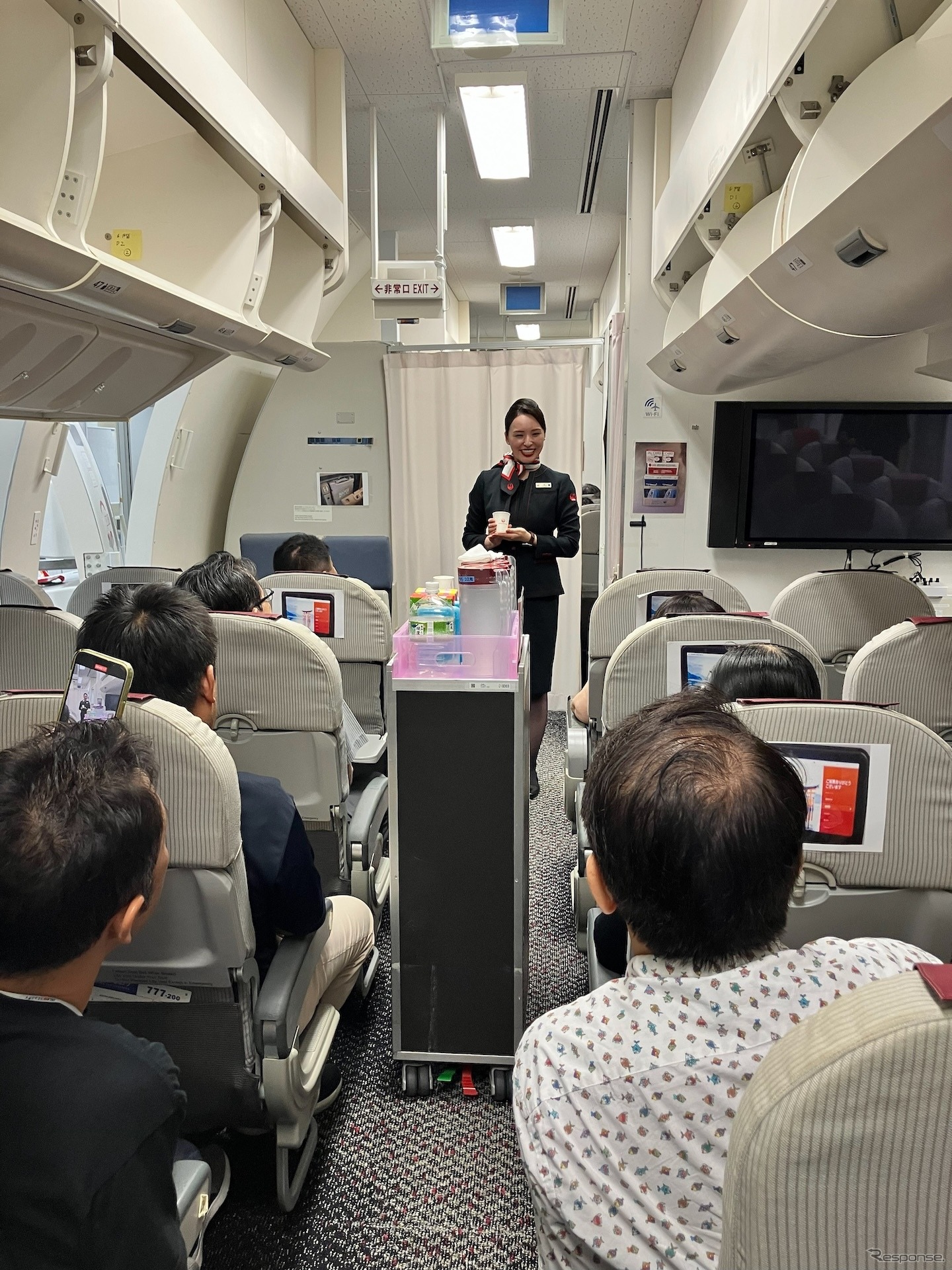 ドリンクサービス体験