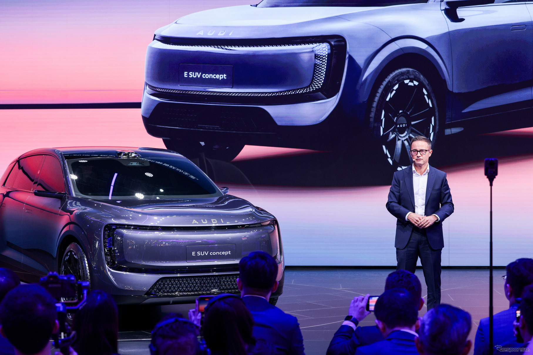 AUDI E SUV コンセプト（広州モーターショー2025）