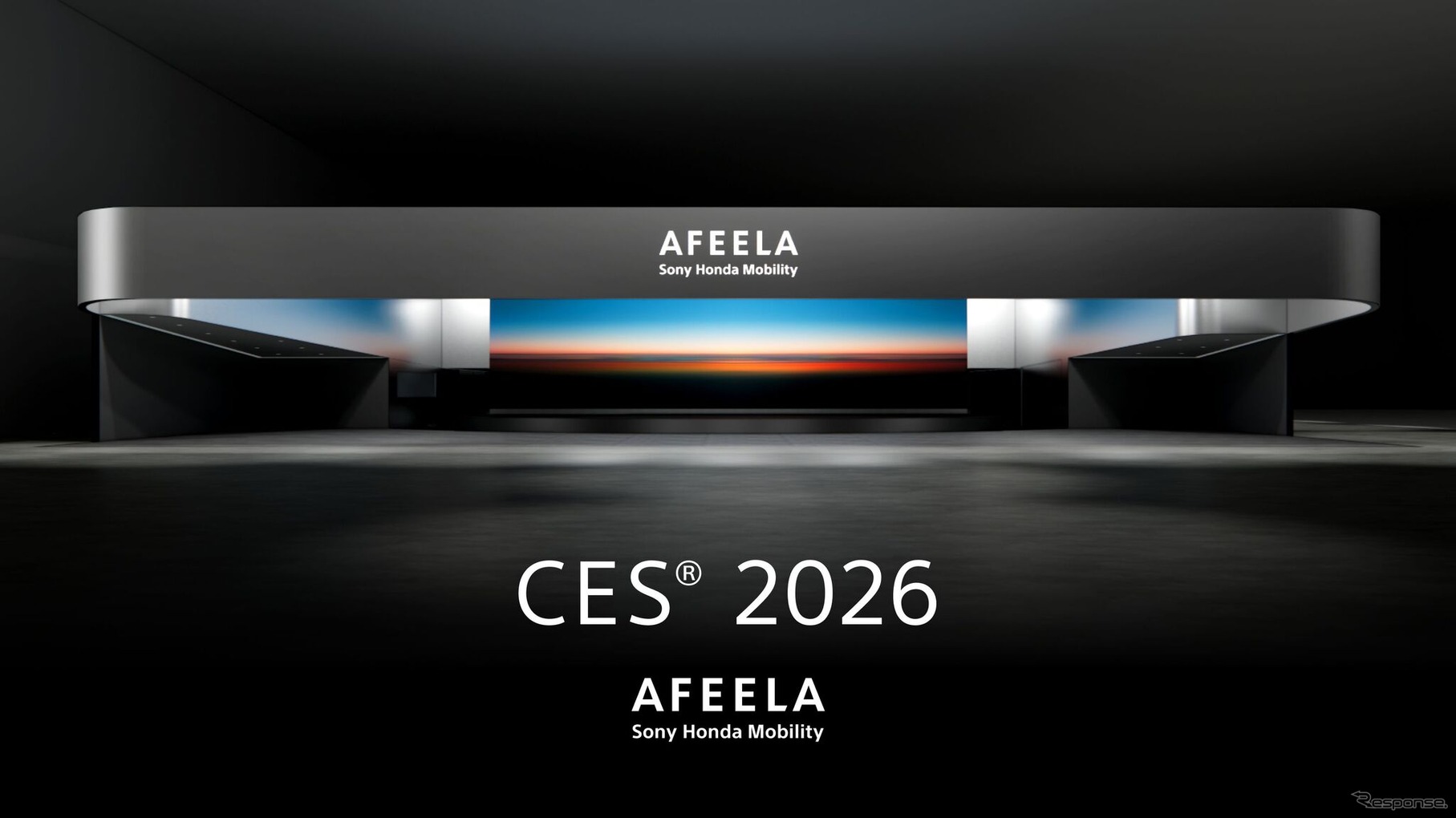 ソニー・ホンダモビリティのCES 2026ブースイメージ