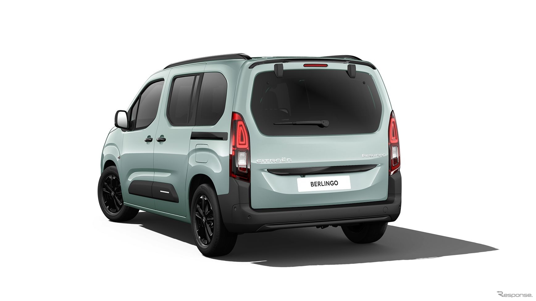 シトロエン・ベルランゴの特別色「アクア グリーン」（5人乗り）