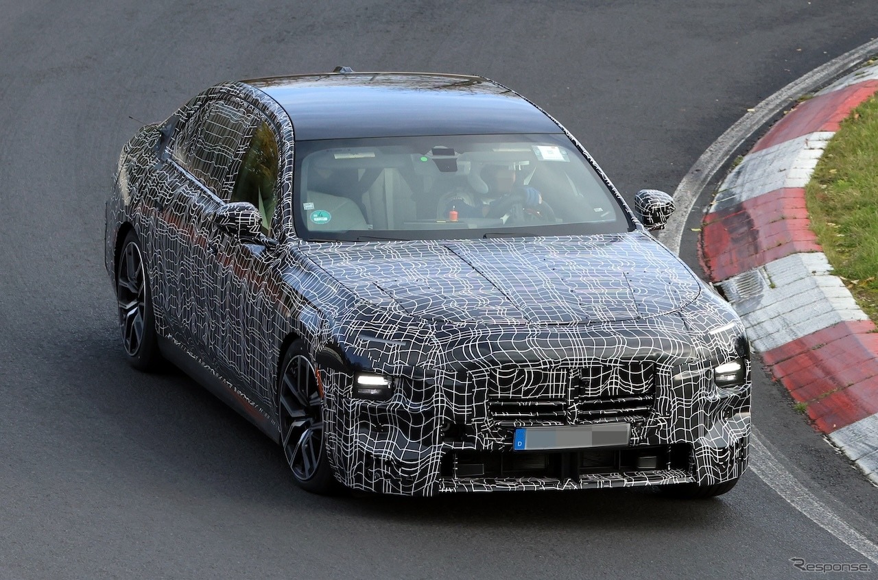 BMW 7シリーズ 改良新型のプロトタイプ