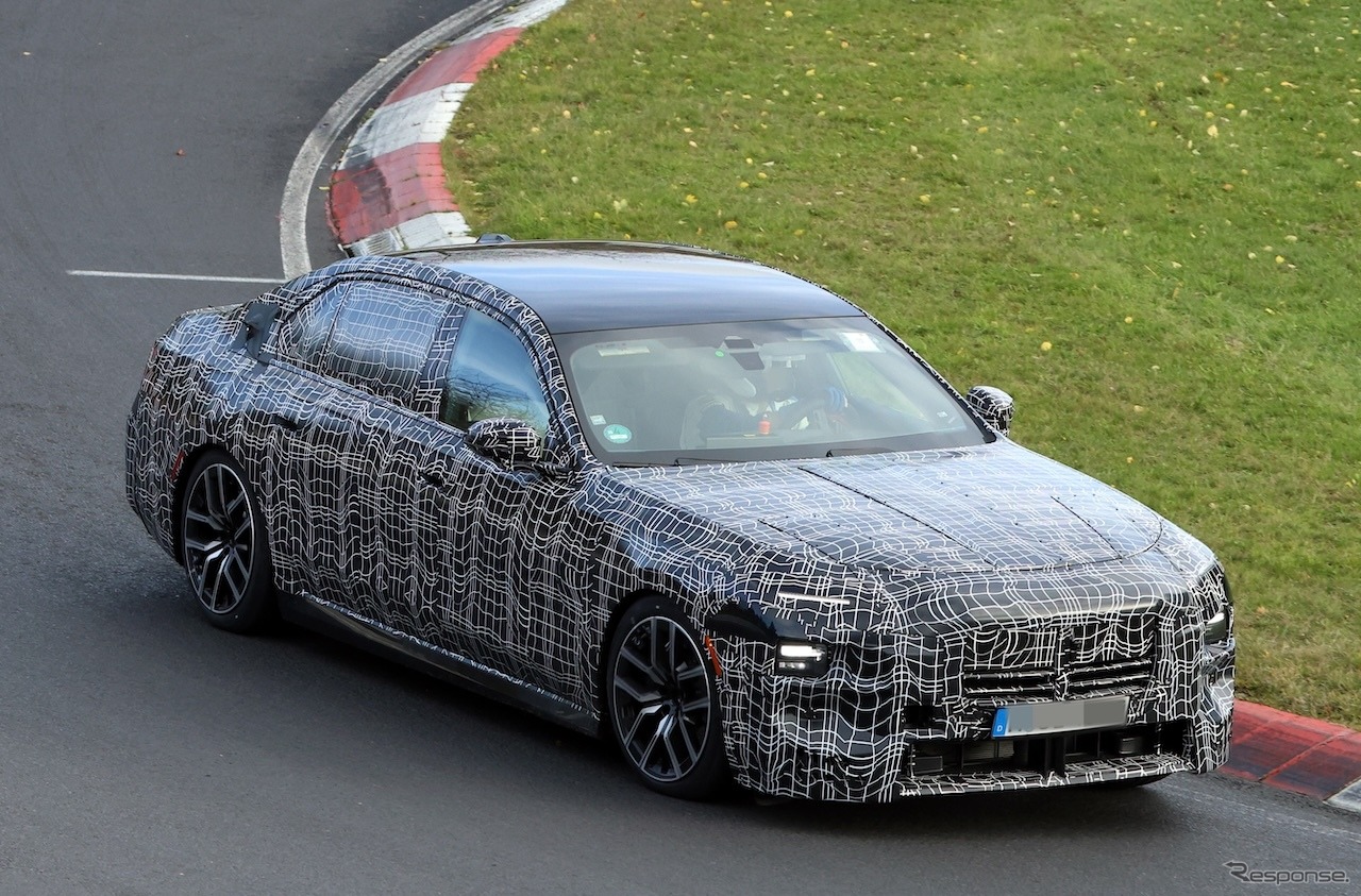 BMW 7シリーズ 改良新型のプロトタイプ