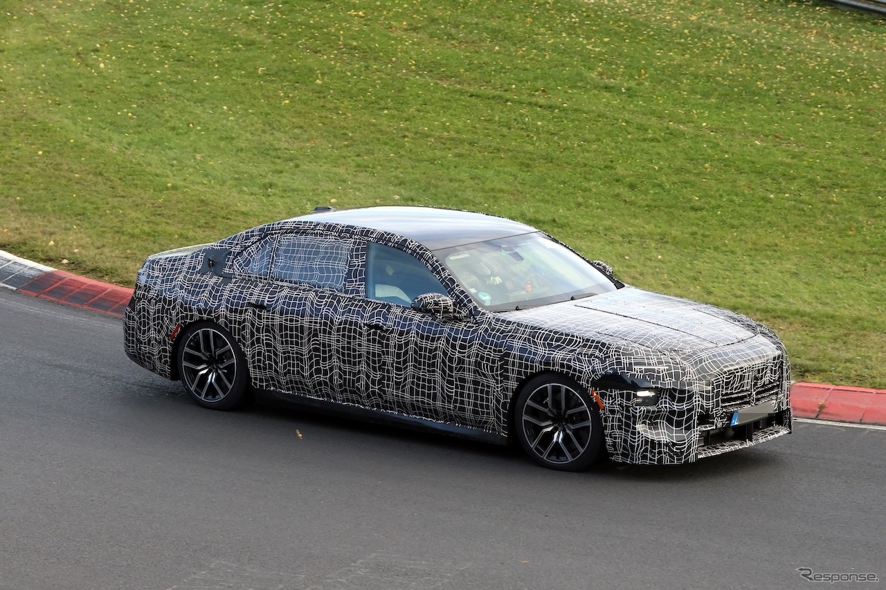 BMW 7シリーズ 改良新型のプロトタイプ