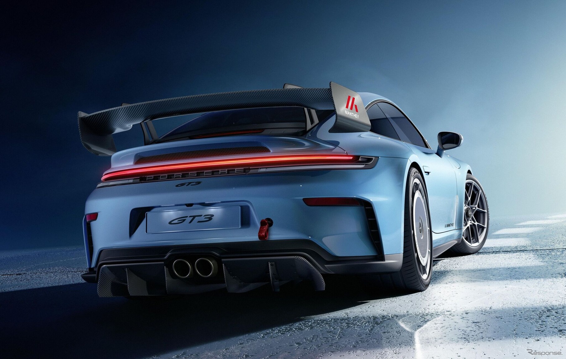 ポルシェ『911 GT3』現行型（992.2）向けのマンタイキット装着車