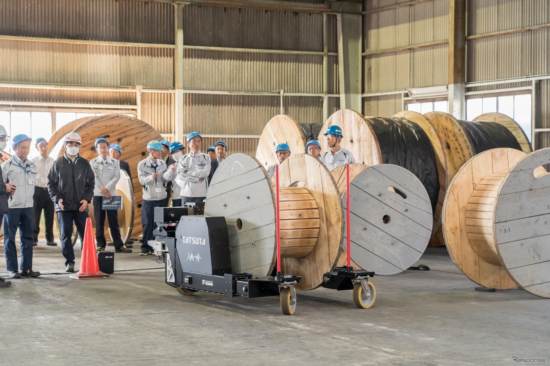 人機カート ver.3.0 動作試験の様子