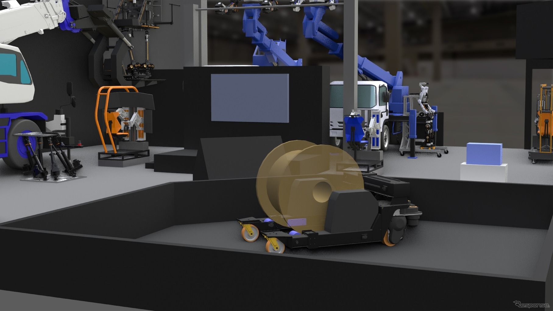 人機カート ver.3.0 iREX2025 での展示イメージ