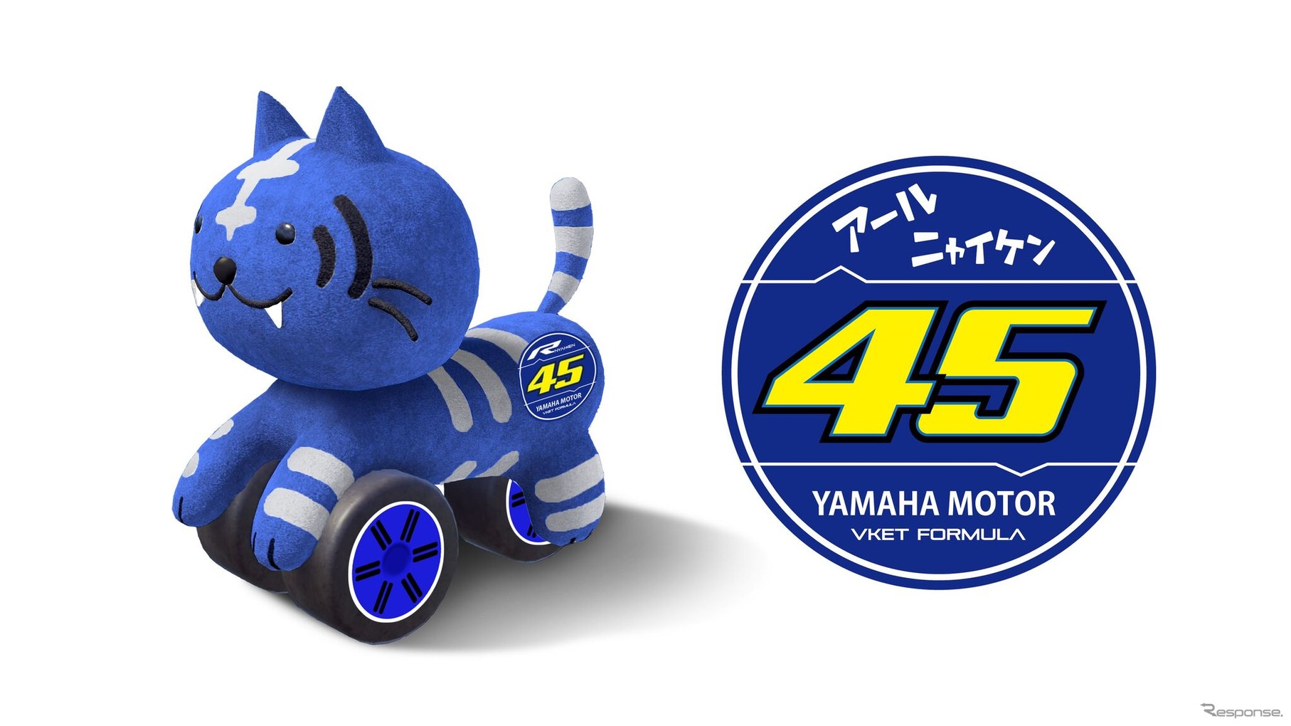 ニャイケンのレース仕様。伝説のライダーに憧れる、練習中のニャイケン