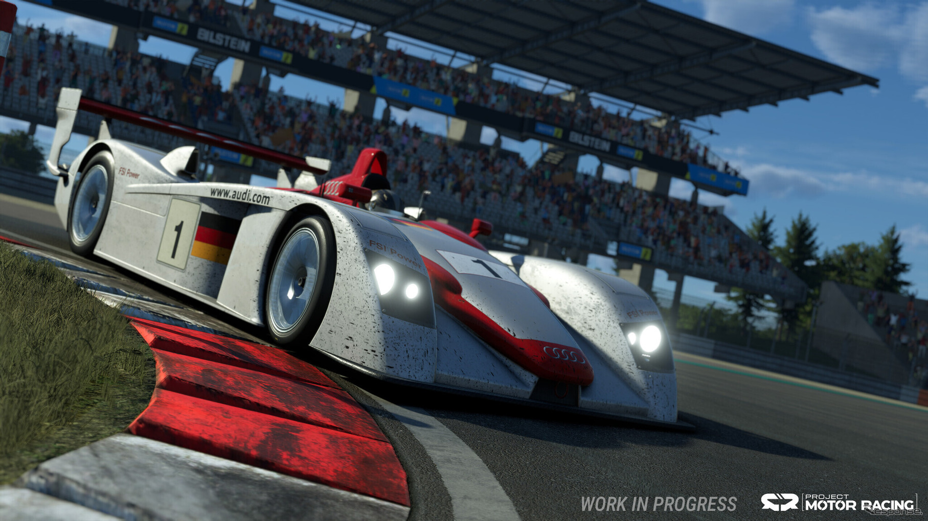 新作レーシングシミュレーションゲーム「Project Motor Racing」に登場するアウディ『R8』