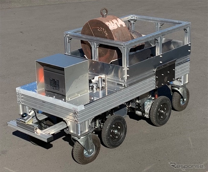 【AEX-10】株式会社UACJ製造現場の重量物搬送を自動化する自律走行型搬送ロボット