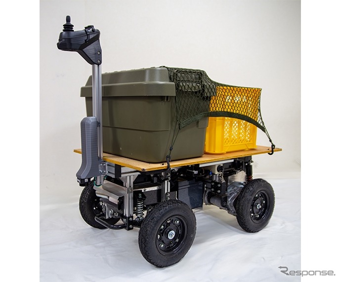 【サウザースティック for MITRA】株式会社Doog追従と操縦のみのシンプル操作を実現するMITRA用アタッチメント