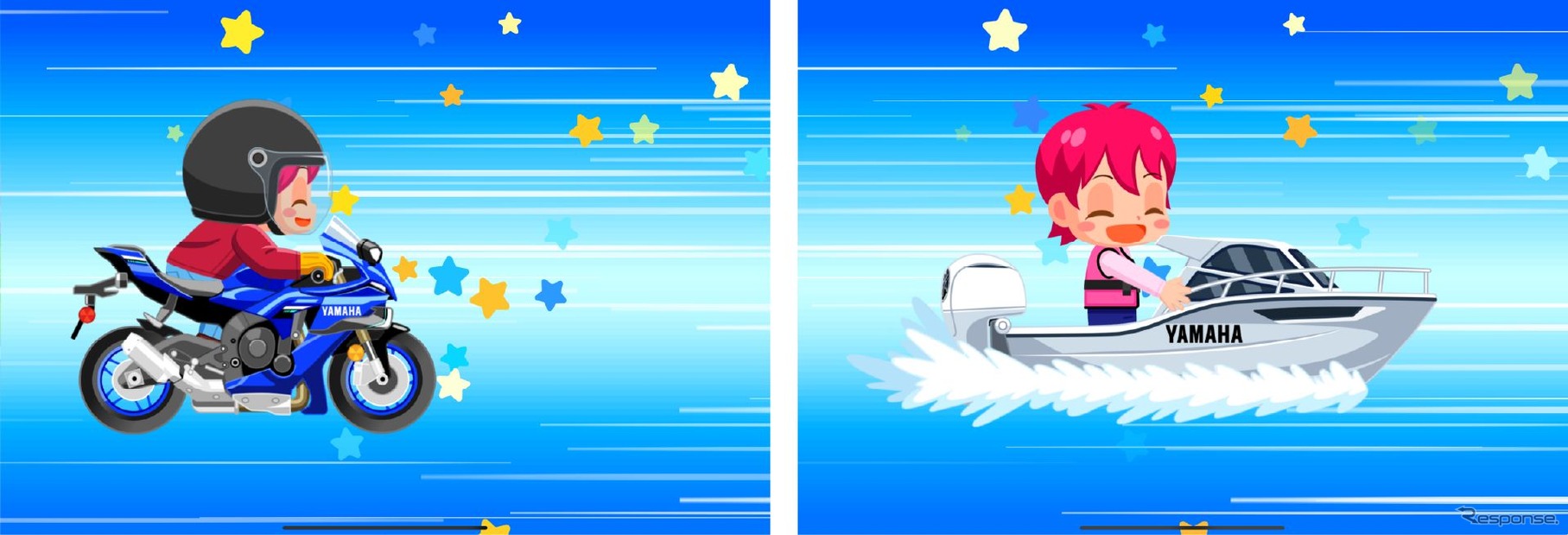 子ども向け社会体験アプリ『ごっこランド』にヤマハ発動機の新ゲーム「のって みつけて だいぼうけん！」登場