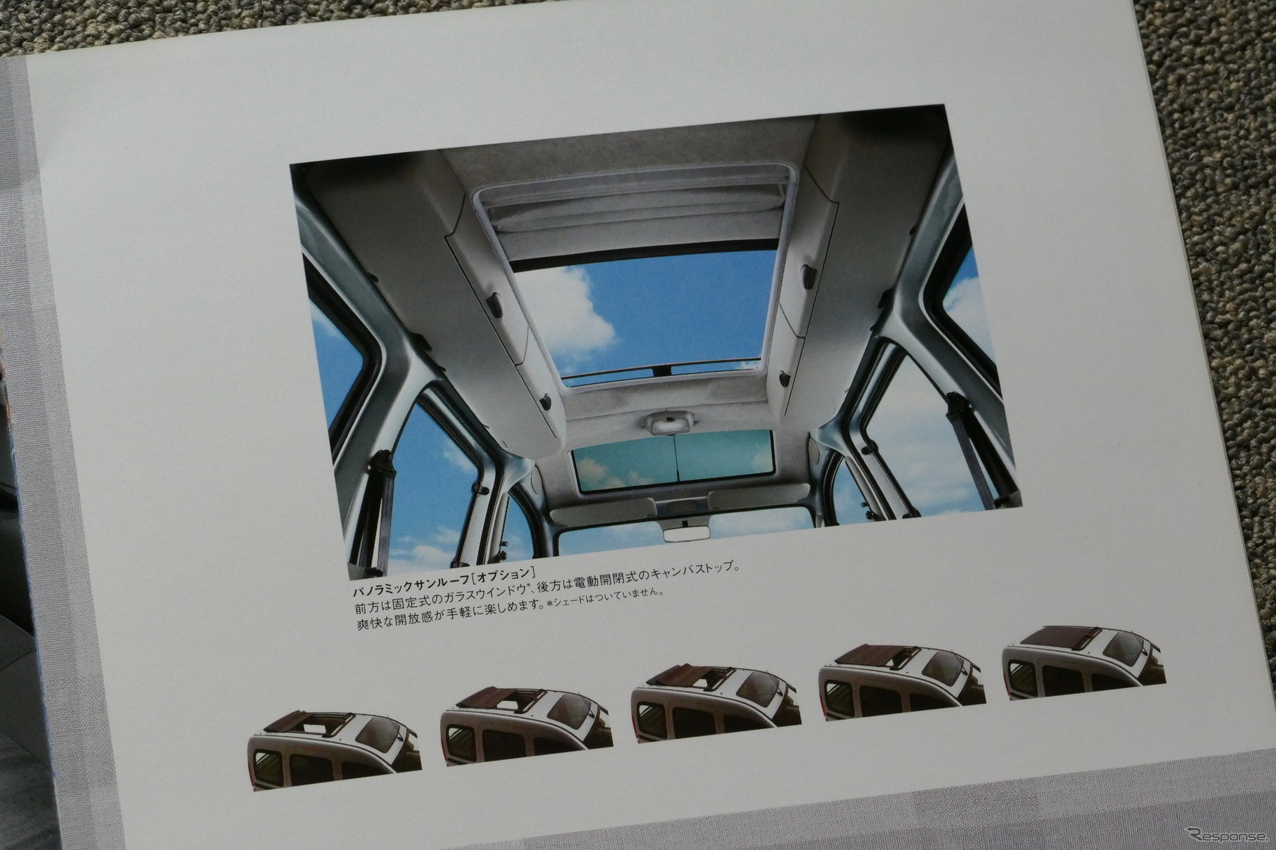 ルノー・カングー（初代）当時のカタログ画像