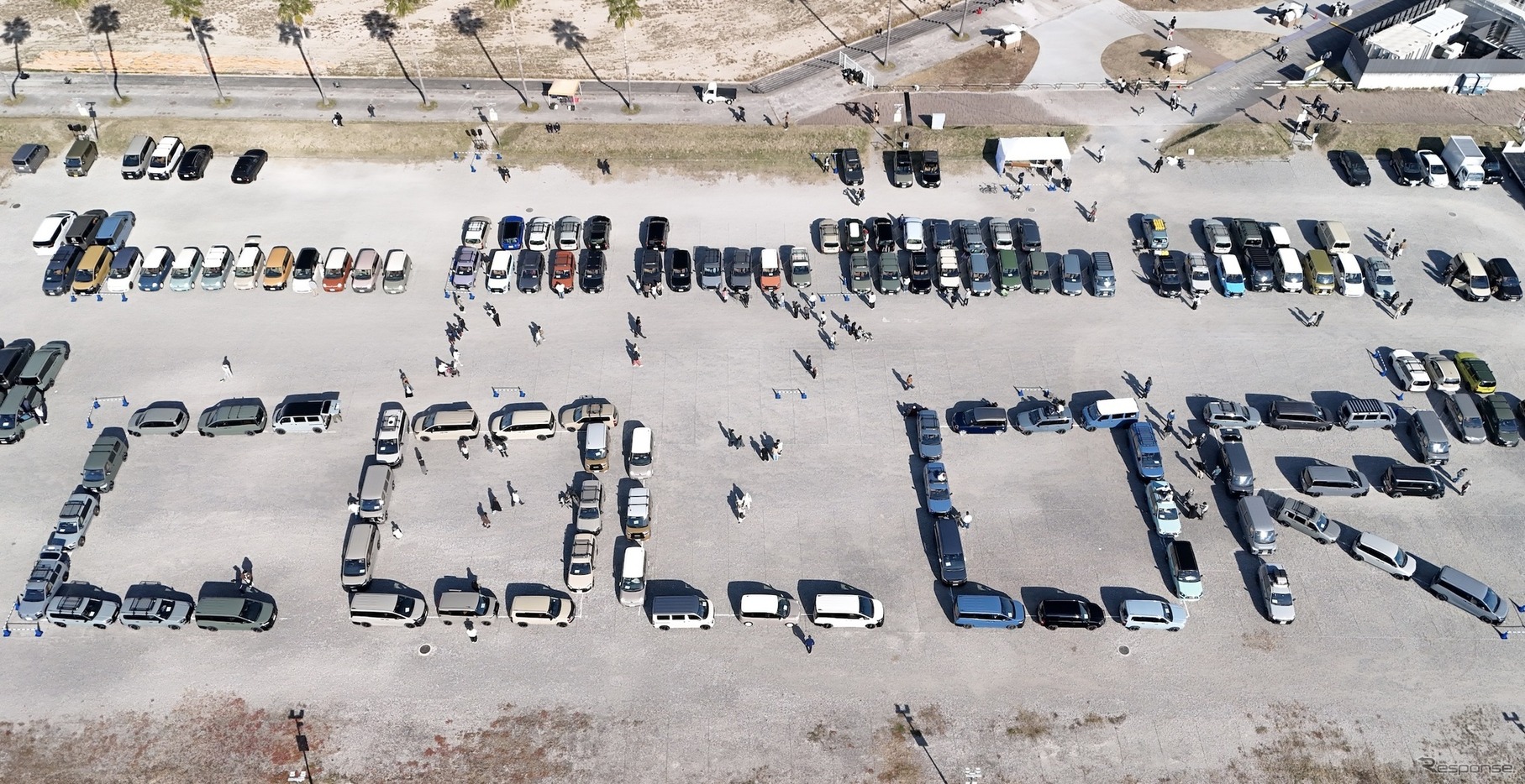 11月24日に開催されたPAPAMAMA CAR'S meets the colors Day