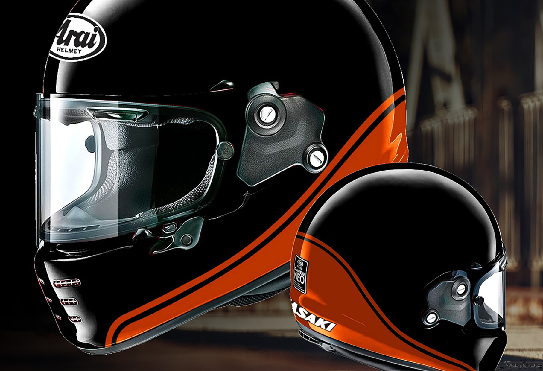 カワサキ×Arai RAPIDE NEO Z900RS SEモデル