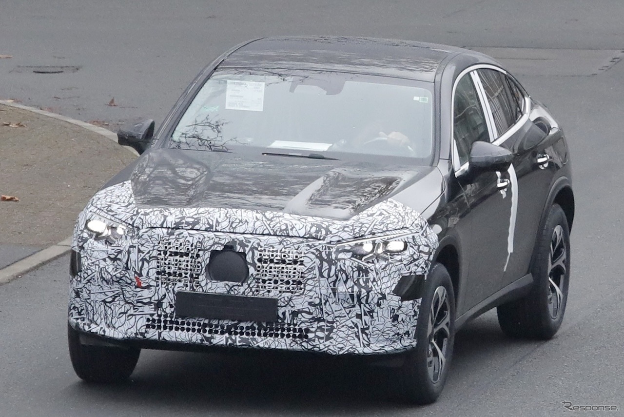 メルセデスベンツ GLC 改良新型のプロトタイプ