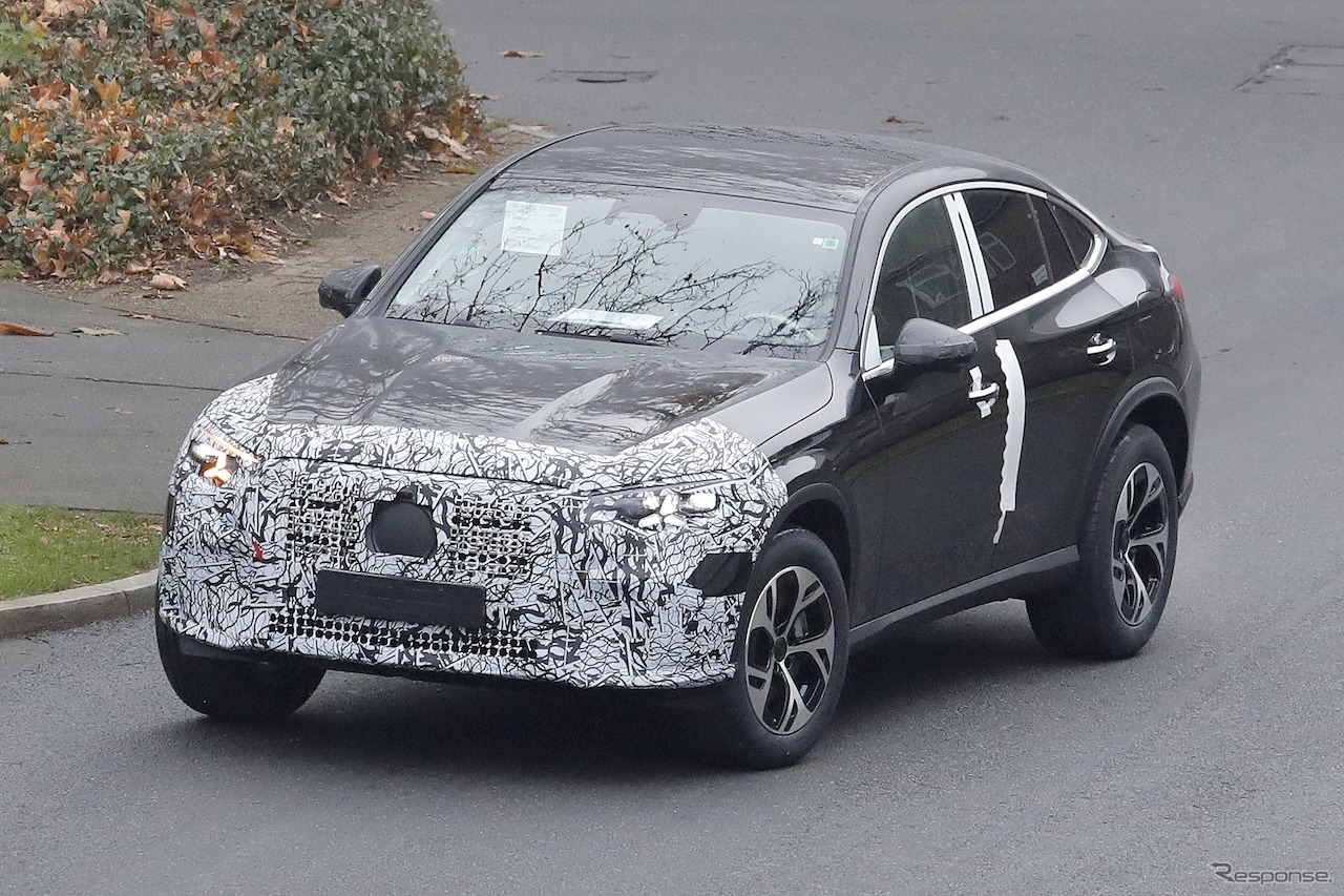 メルセデスベンツ GLC 改良新型のプロトタイプ