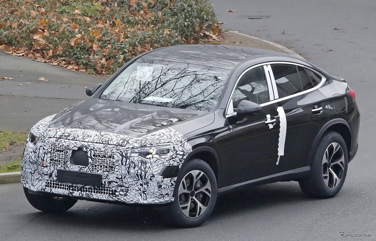 メルセデスベンツ GLC 改良新型のプロトタイプ