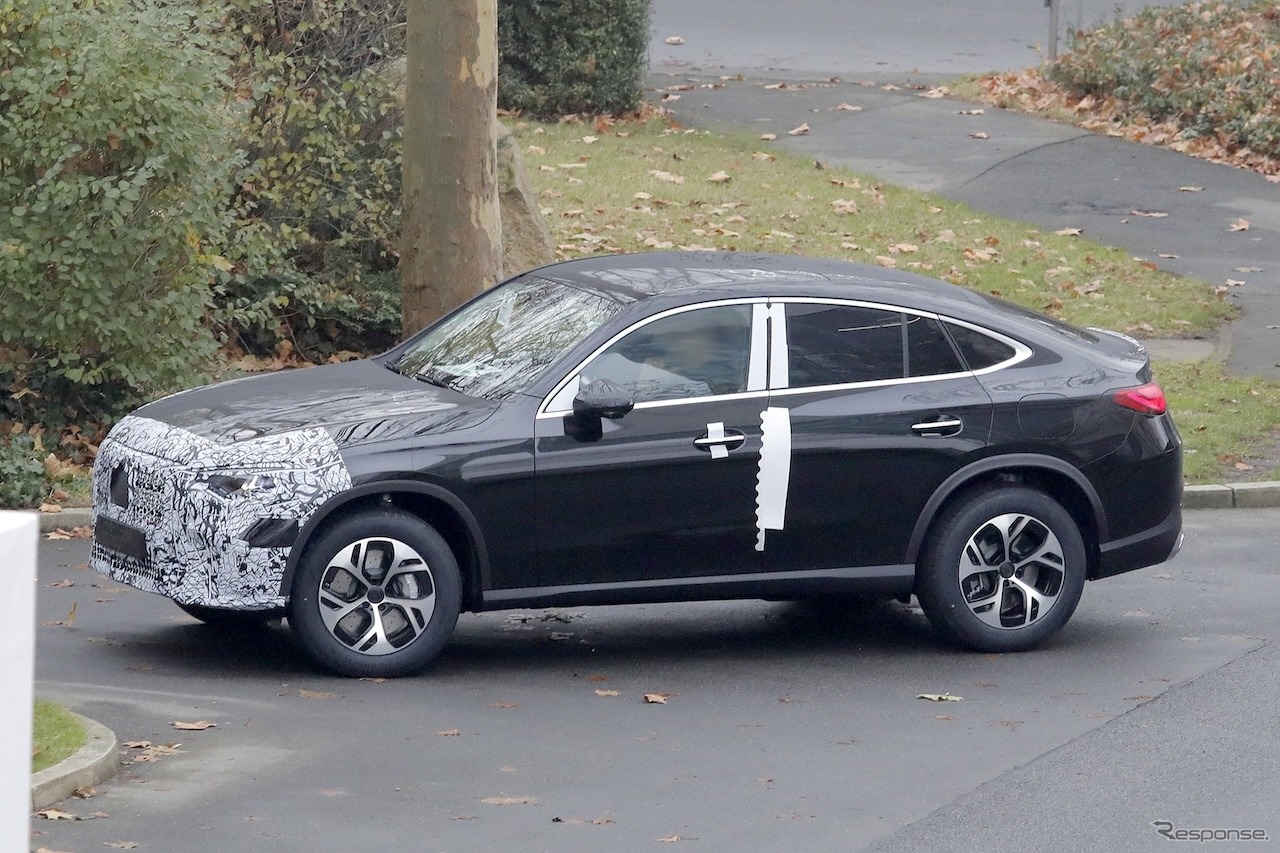 メルセデスベンツ GLC 改良新型のプロトタイプ