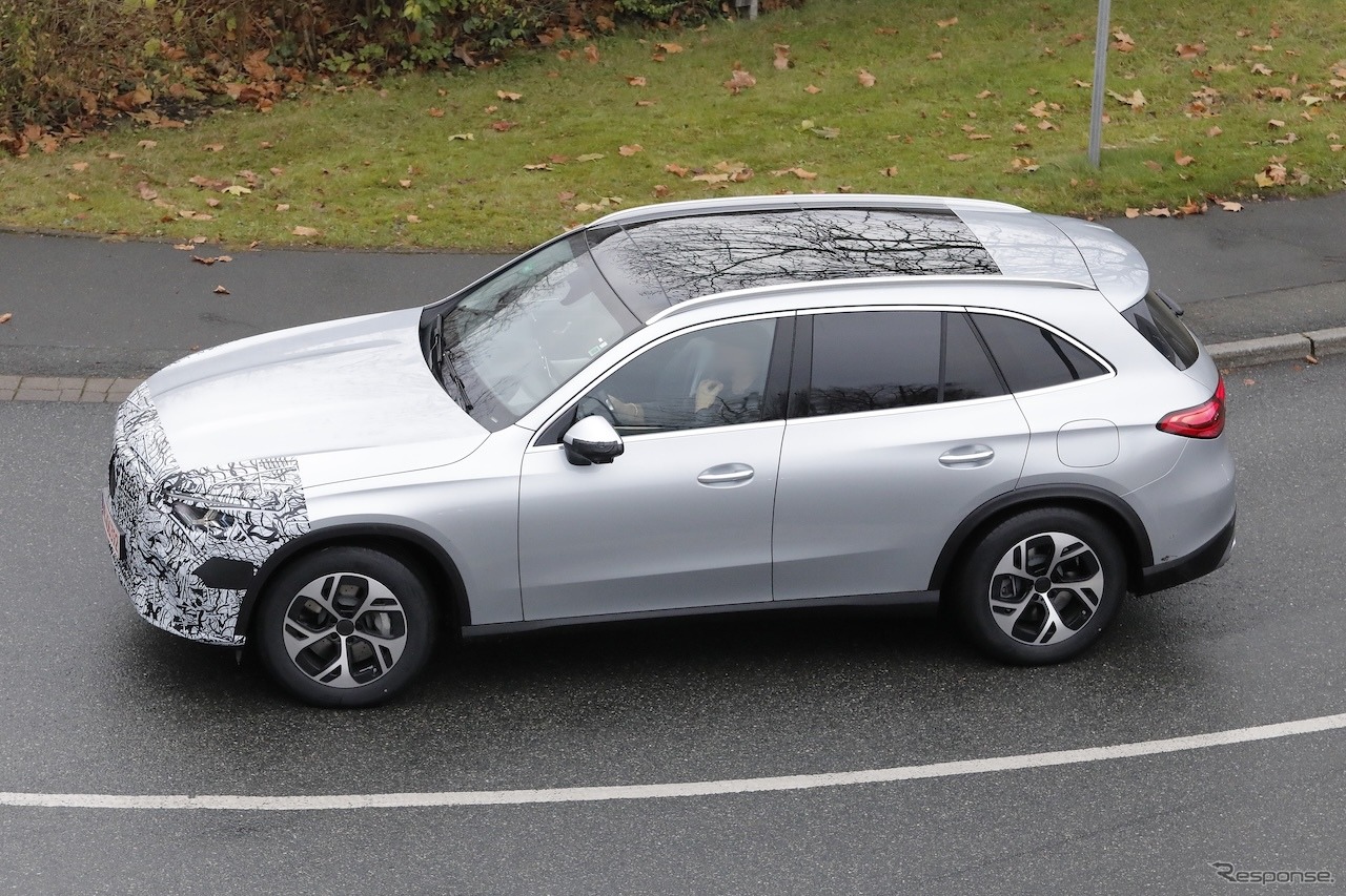 メルセデスベンツ GLC 改良新型のプロトタイプ