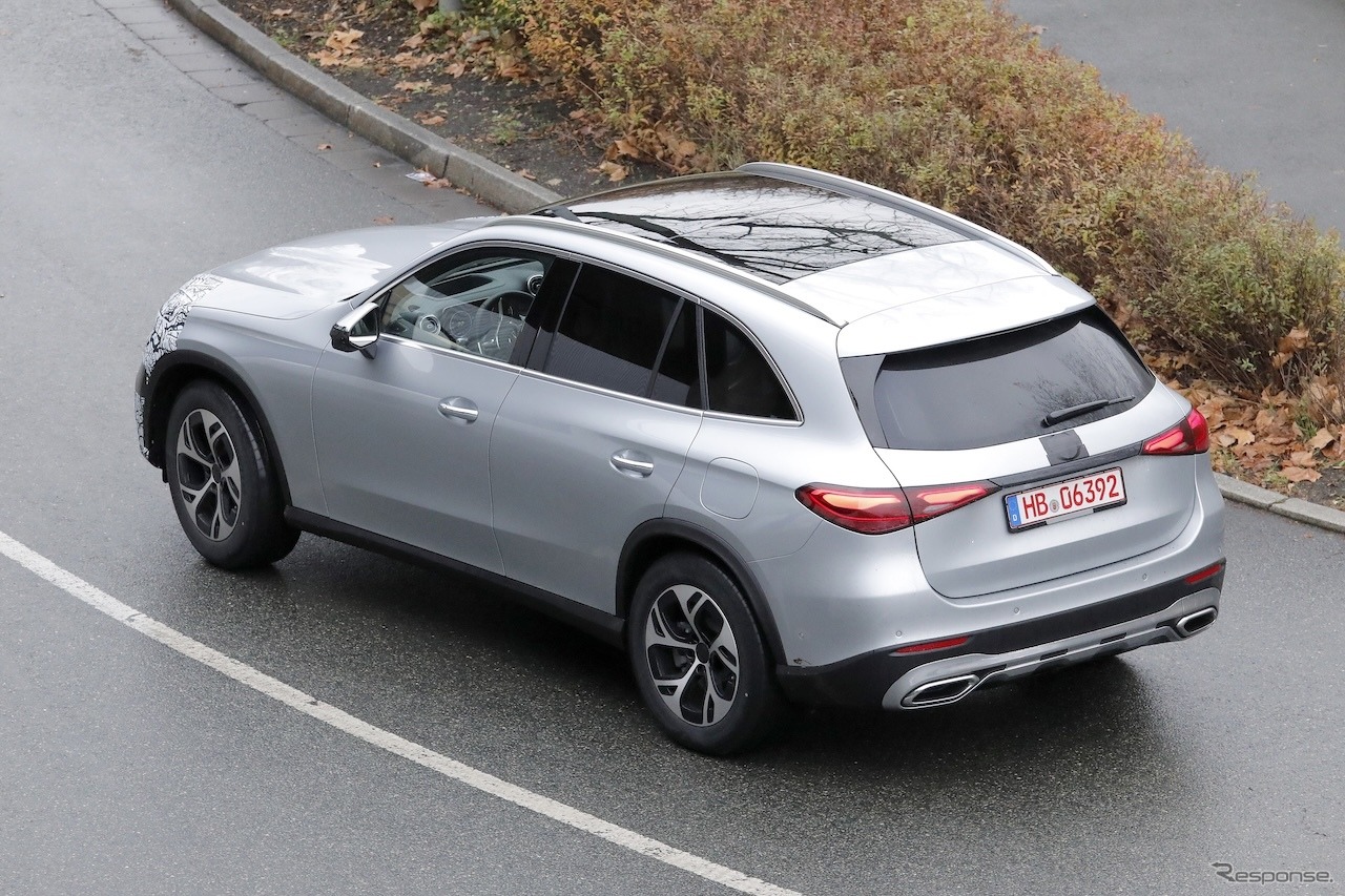 メルセデスベンツ GLC 改良新型のプロトタイプ