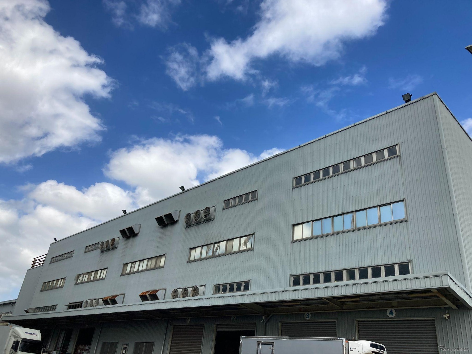 台湾の桃園市中壢区のロジセンター