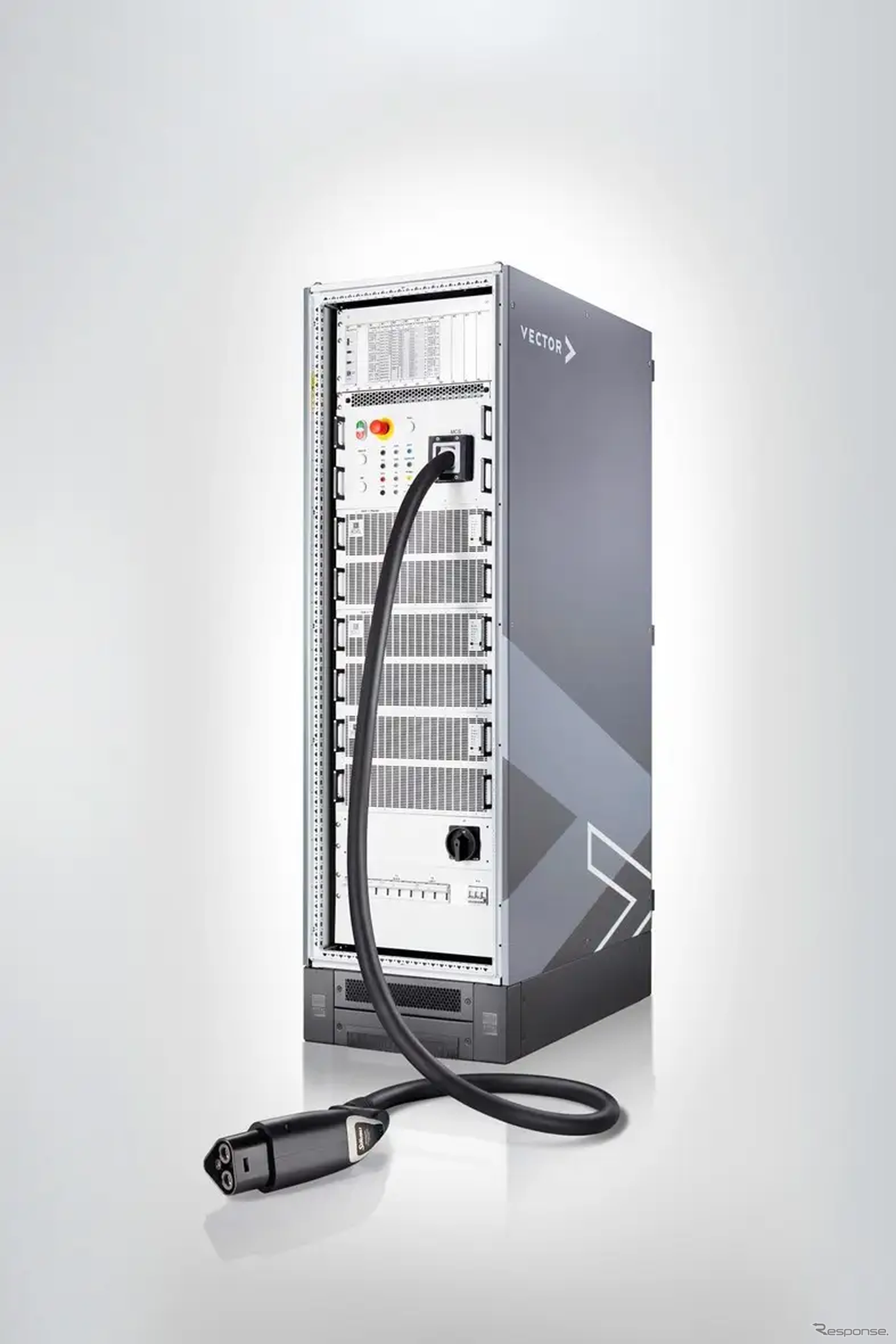 vCTS.performanceのマスターラック（MCS充電ケーブル付き）