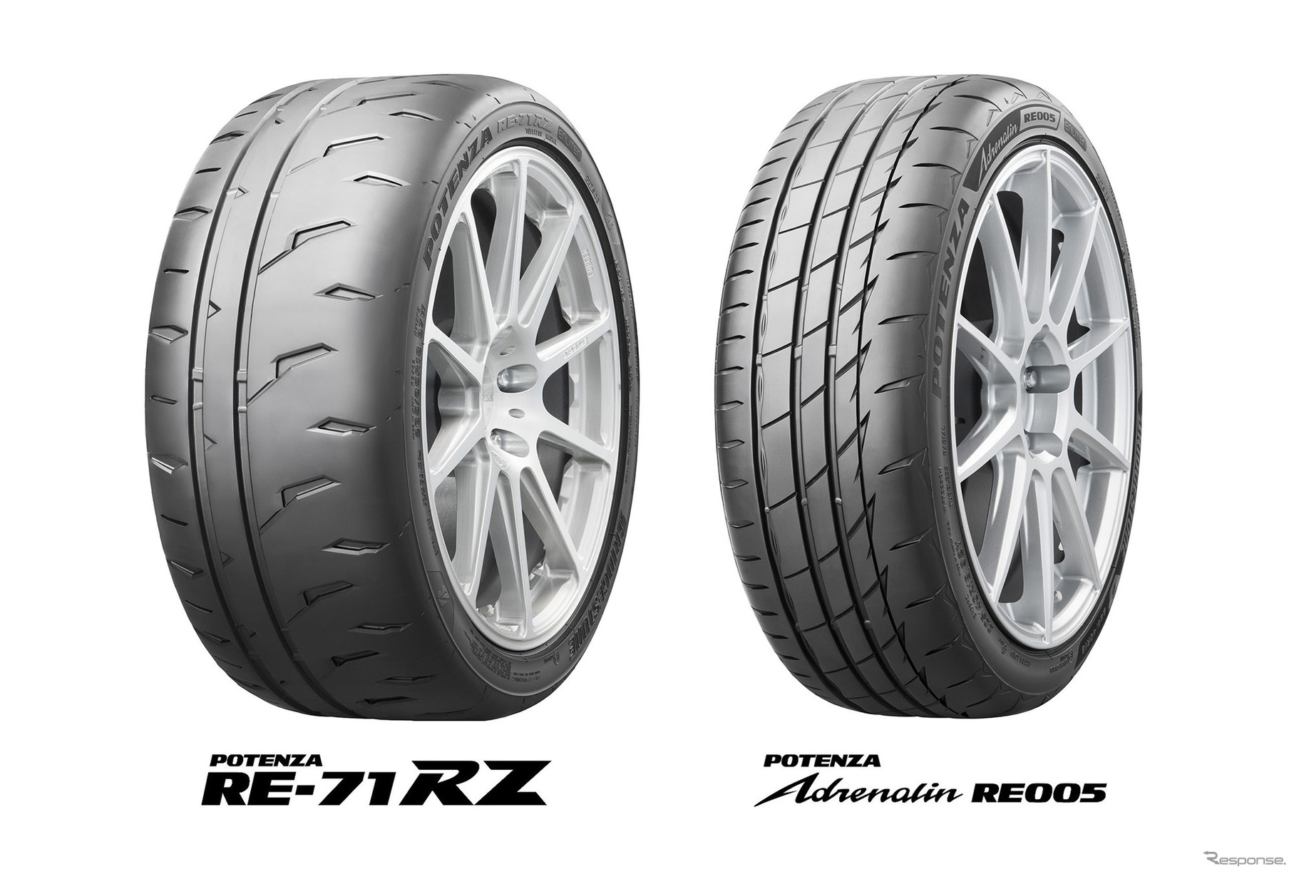 ブリヂストン「POTENZA RE-71RZ」と「POTENZA Adrenalin RE005」