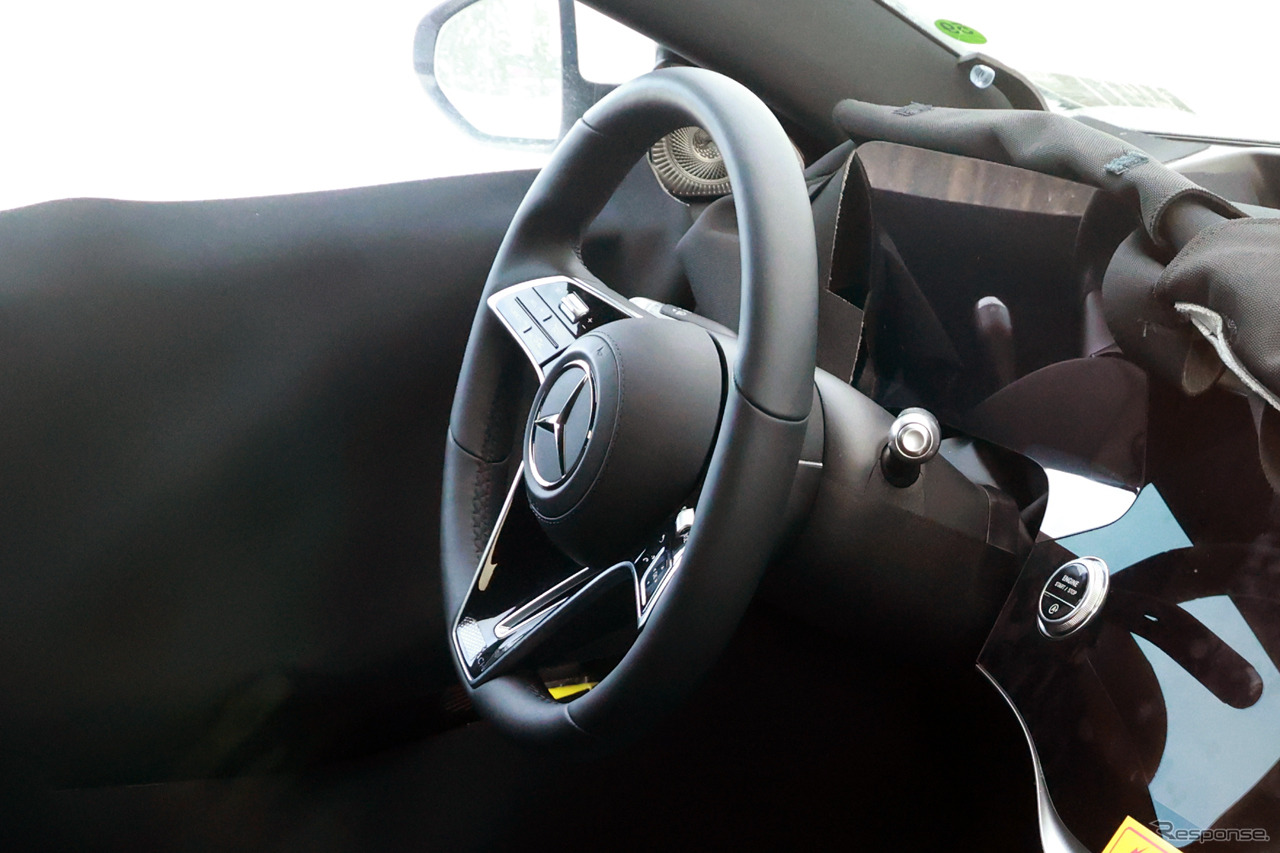 メルセデスベンツ Sクラス 改良新型のプロトタイプ