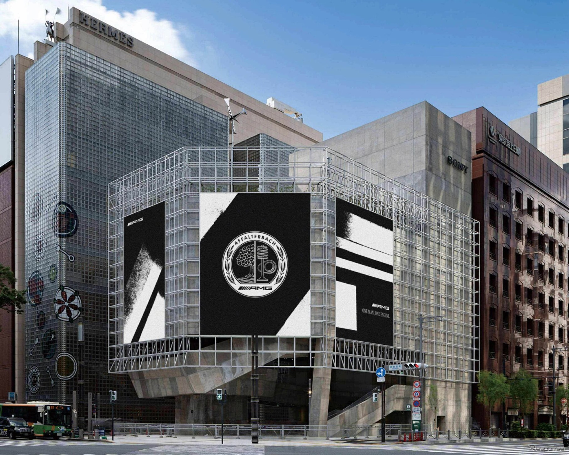 Ginza Sony Park イメージパース