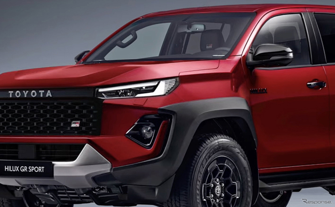 トヨタ ハイラックス GRスポーツ 予想CG
