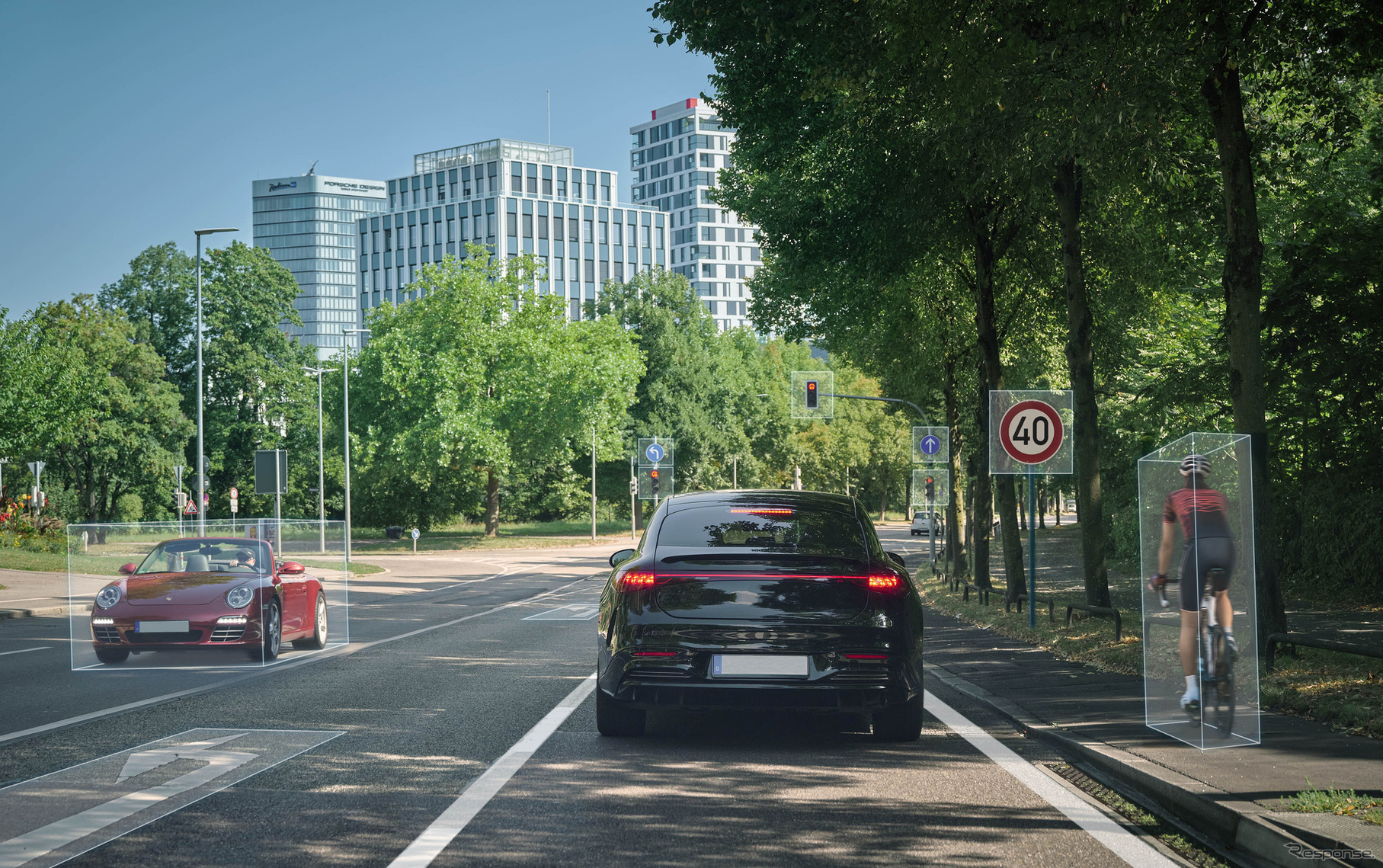 ボッシュの次世代自動運転技術のイメージ