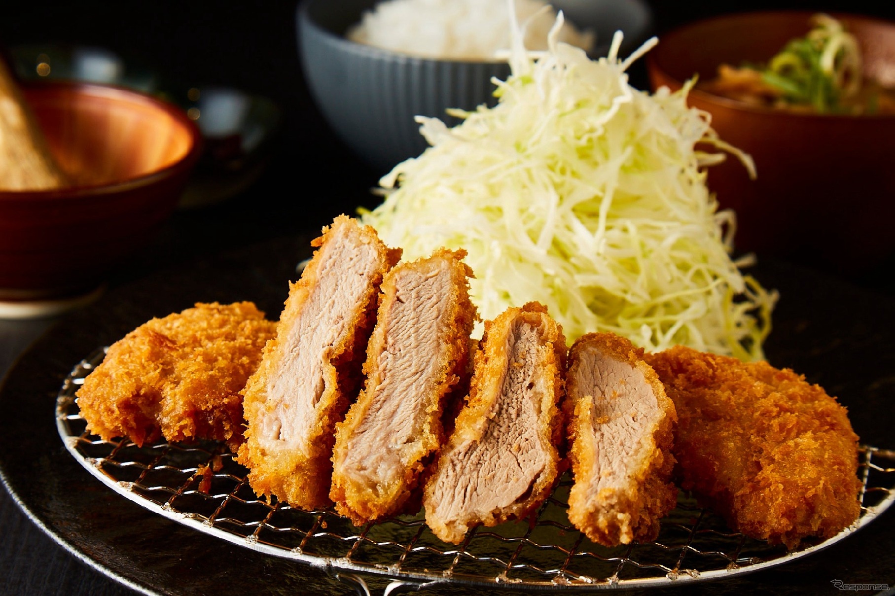 兵庫県八鹿豚ヒレかつ定食