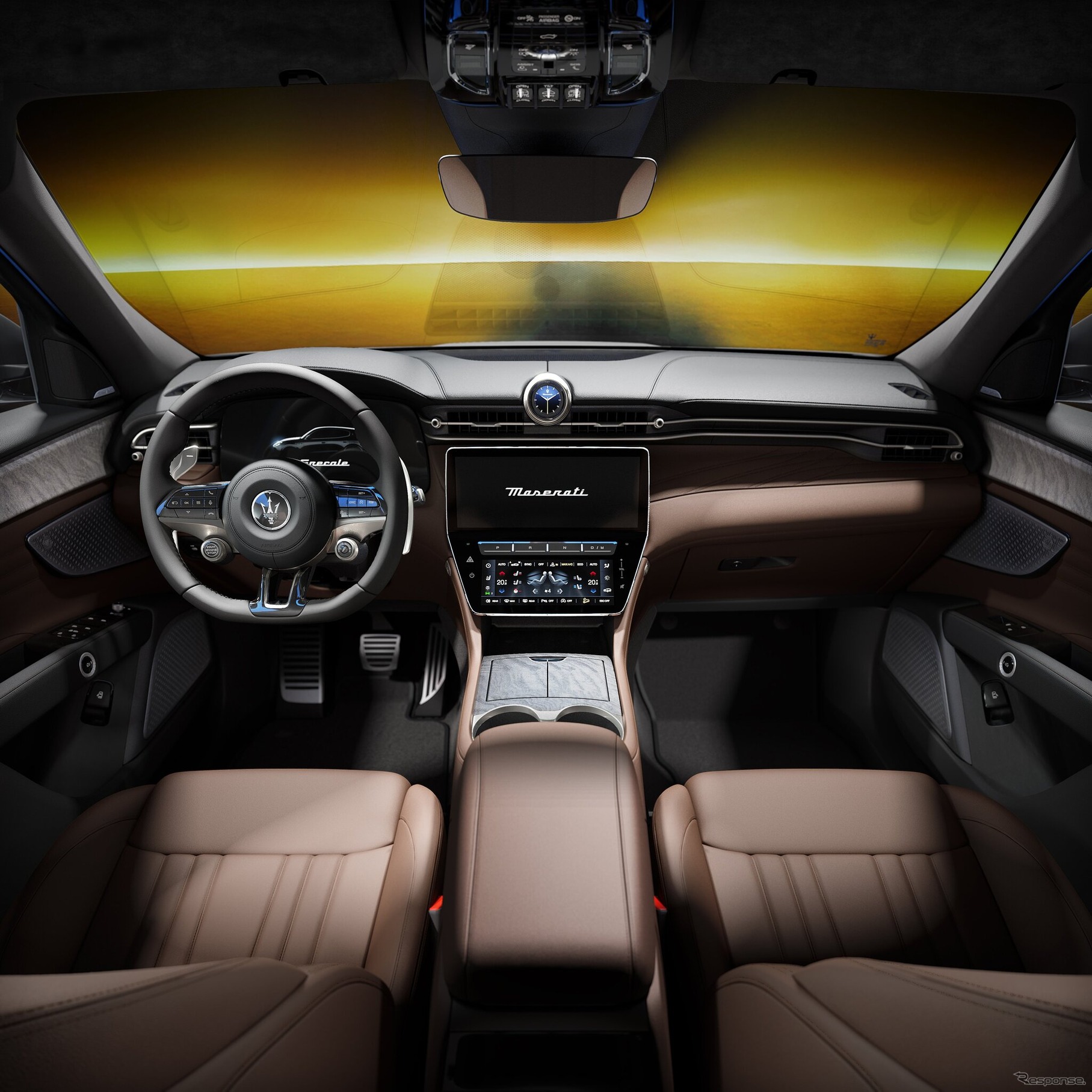 マセラティ・グレカーレの「ルミナ・ブルー」