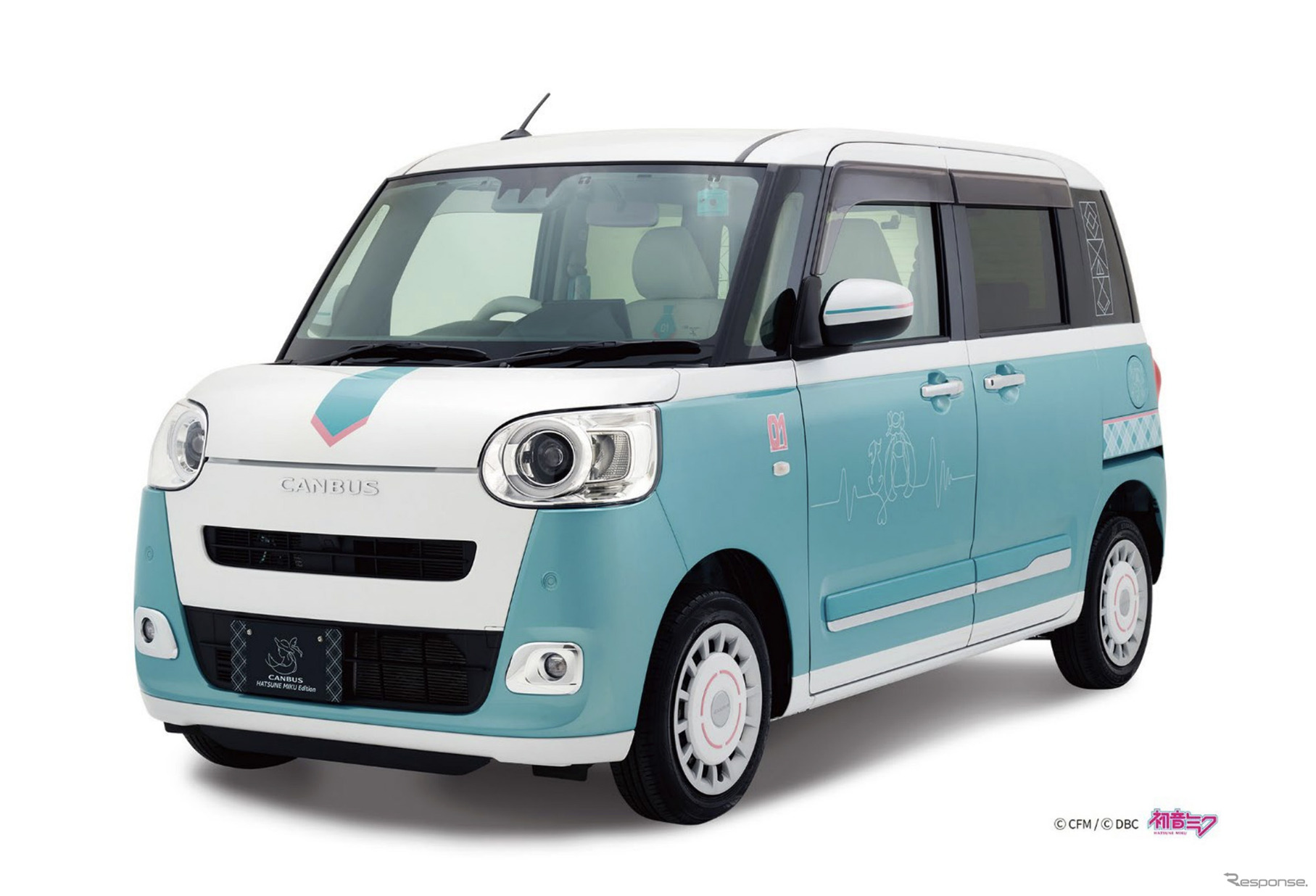 ダイハツ『ムーヴキャンバス』専用の用品パッケージ「ムーヴキャンバス 初音ミク エディション（愛称：ミクキャンバス2）